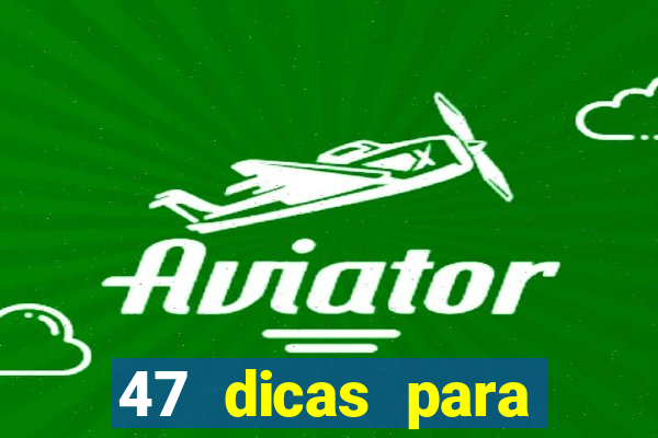 47 dicas para ganhar na mega sena download pdf